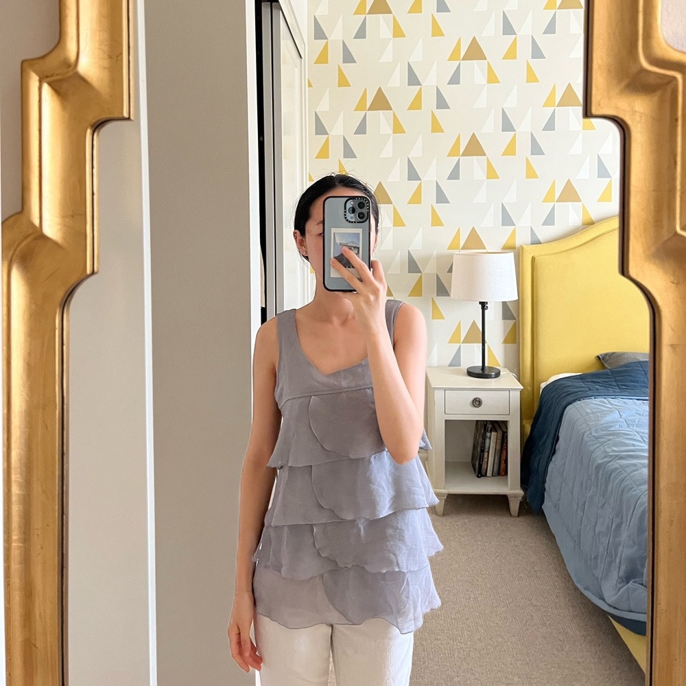 ruffle tank top